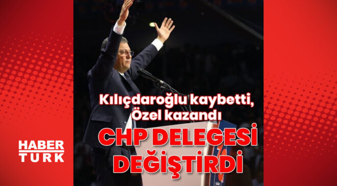 SON DAKİKA HABERİ: CHP'nin yeni genel başkanı Özgür Özel oldu!
