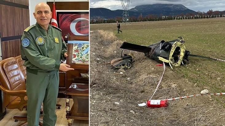 Askeri helikopter düştü: 1’i tuğgeneral 6 askerimiz şehit