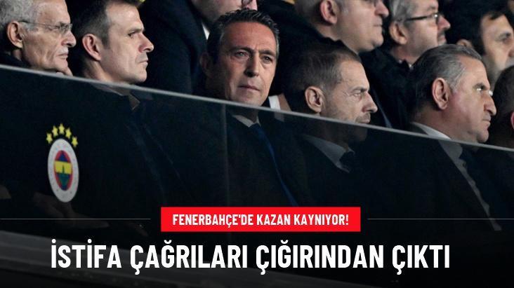 Fenerbahçe’de Ali Koç’a yönelik istifa çağrıları çığırından çıktı