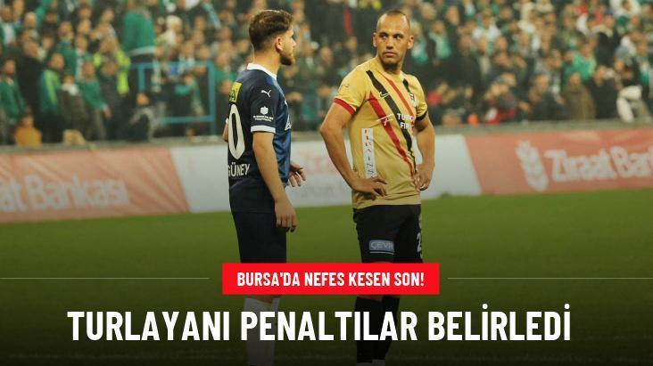 Turlayanı penaltılar belirledi